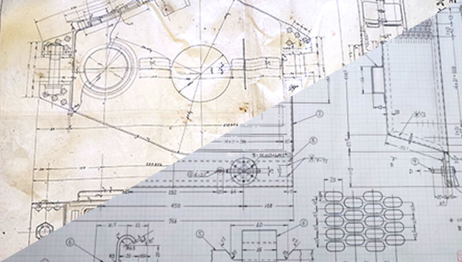 書き起こした図面